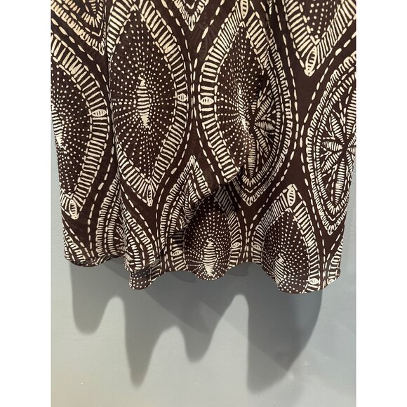 Vintage Women’s Size 6 Brown Fall Dress Cottagecore Romantic Midi Retro Chic - Picture 5 of 9